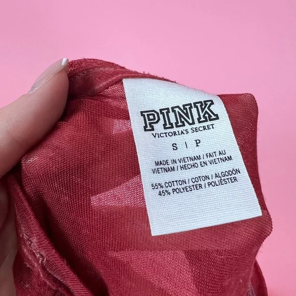 ❌SOLD❌ PINK Victoria’s Secret Gym & Tonic Tank Top - Picture 6 of 6